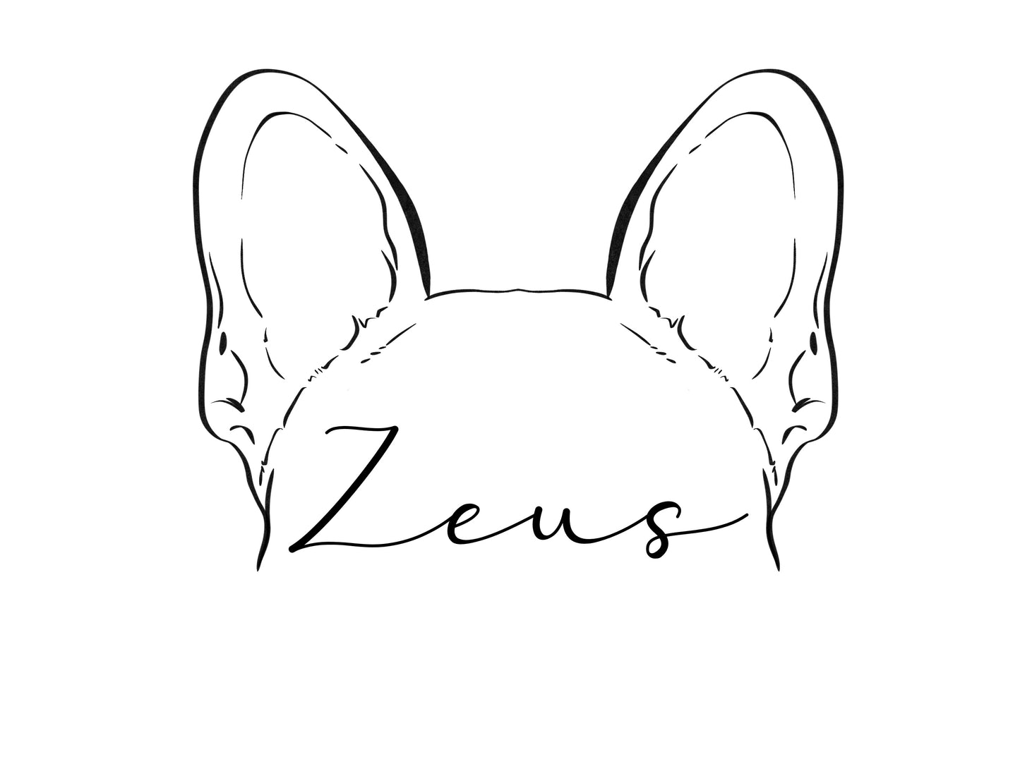 Öhrchenzeichnung (Digital)